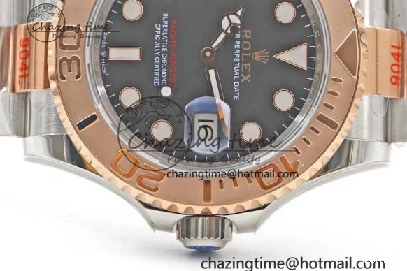 0109 Yacht-Master 126621 SS RG EWF 1:1 Best Edition Black Dial on SS SS RG Bracelet A SportInspired 2242